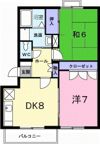 エルディムみなもとⅢの間取り画像