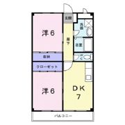 グローリ南草津の間取り画像