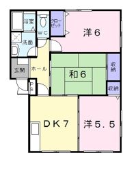 ドレミールSKの間取り画像