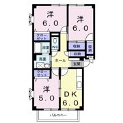 クローバーヒルズAの間取り画像
