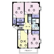 クローバーヒルズAの間取り画像