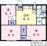 エスペランサの間取り画像