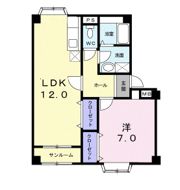 ハイフォーレストの間取り画像