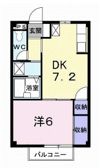 ボヌール Aiの間取り画像