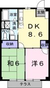 セ・パルフェHINOの間取り画像