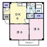 サンフィールドDの間取り画像