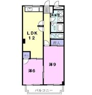 パティオ国分の間取り画像