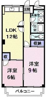 パティオ国分の間取り画像