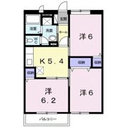 カーサフェリスAの間取り画像