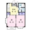 コーポ梨花の間取り画像