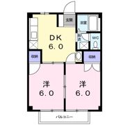 ヒカリハイツAの間取り画像