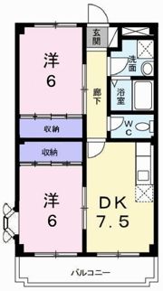 プリンスハイツの間取り画像