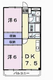 プリンスハイツの間取り画像