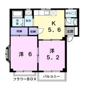 イマージュⅠの間取り画像
