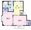 イマージュⅢの間取り画像