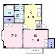 イマージュⅢの間取り画像