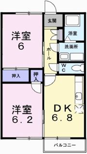 エーデルハイムの間取り画像