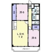 キャッスルサカグチの間取り画像