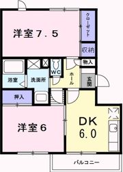 メゾンエレガントIの間取り画像
