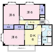ブルメリアⅠの間取り画像