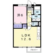 シャルム岩出の間取り画像