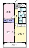 ジュネス戸祭の間取り画像