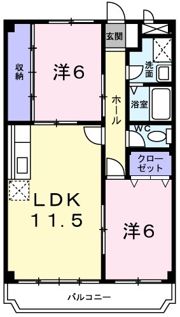 シャトル永井の間取り画像