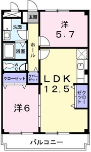 シャトル永井の間取り画像