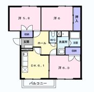 ソミュール匠の間取り画像