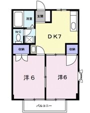 Santyひまわりの間取り画像