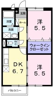エルディムⅠの間取り画像