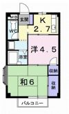 ファミール Ⅲの間取り画像
