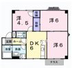 くんぷう赤坂Bの間取り画像