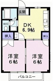 サクセス壱番館の間取り画像