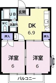 サクセス弐番館の間取り画像