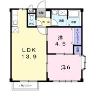 ニューシティー関根の間取り画像