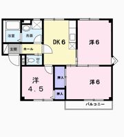 エステート須玖Bの間取り画像