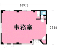 宇佐南4丁目事務所の間取り画像