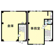 加古川町溝之口倉庫付事務所の間取り画像