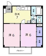 サンパレス淀川Aの間取り画像
