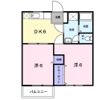 エステートY A棟の間取り画像