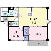 プラドール山下の間取り画像