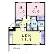 ライブタウン多加木の間取り画像