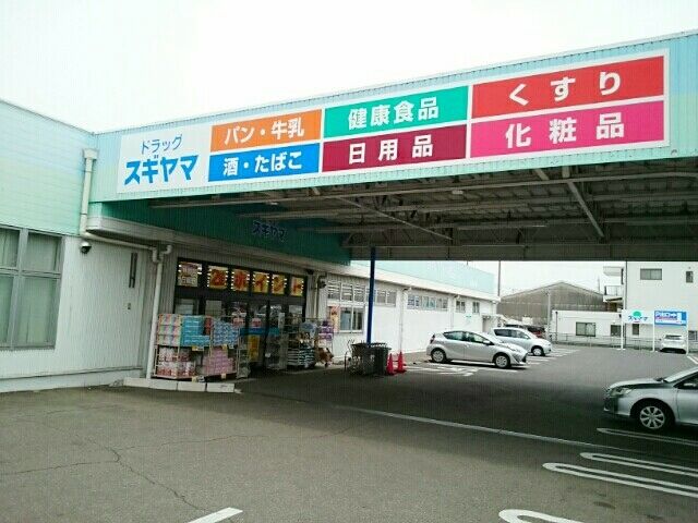 近くのドラッグスギヤマ 多加木店まで450m(徒歩6分)