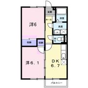 ニューエルディム貴船2の間取り画像