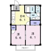 レジデンスオリーブHの間取り画像
