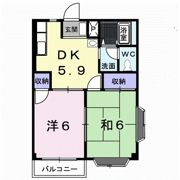 K・ファミリーハイツⅠの間取り画像