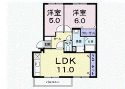 グリーンフィールズの間取り画像