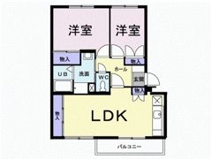 グリーンフィールズの間取り画像