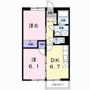 メイプレーヌⅠの間取り画像